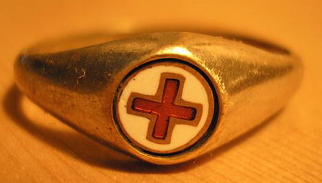 Vöröskeresztes gyűrű