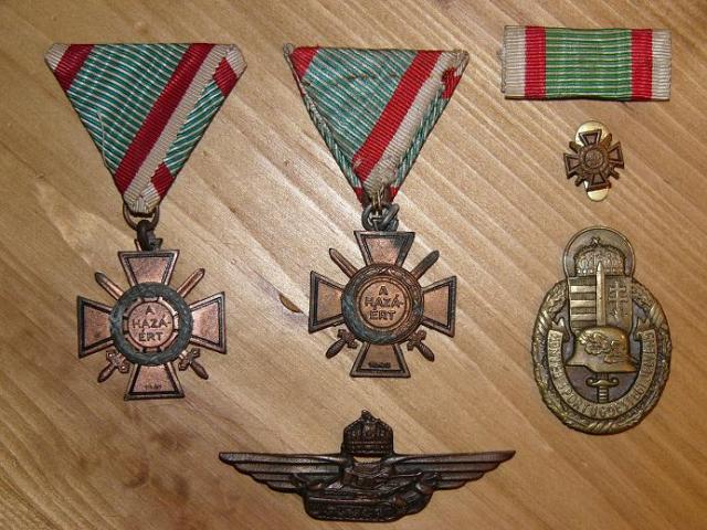 Nagypapám kitüntetései
