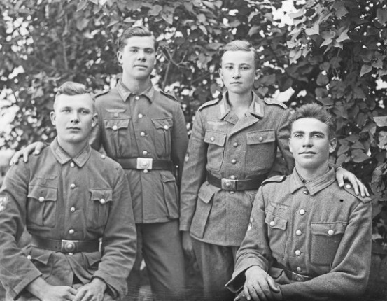 Wehrmacht katonák Szarvason