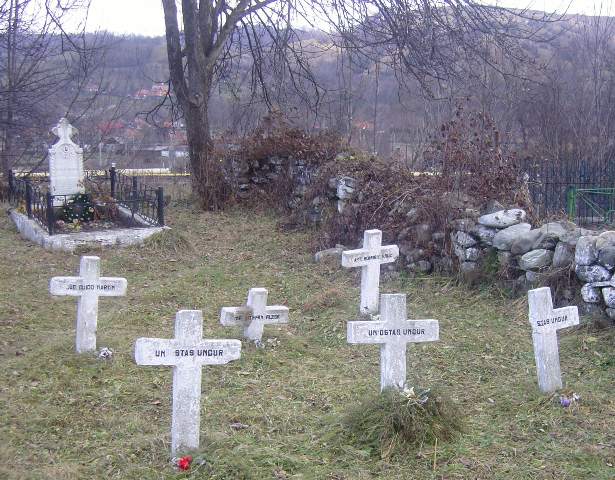 Magyar katonai sirok Hobicaurikányban (Hunyad megye, Del-Erdely)