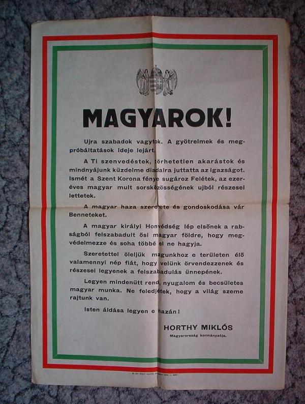 Bevonulás a Felvidékre, 1938. Bevonulás a Felvidékre, 1938.