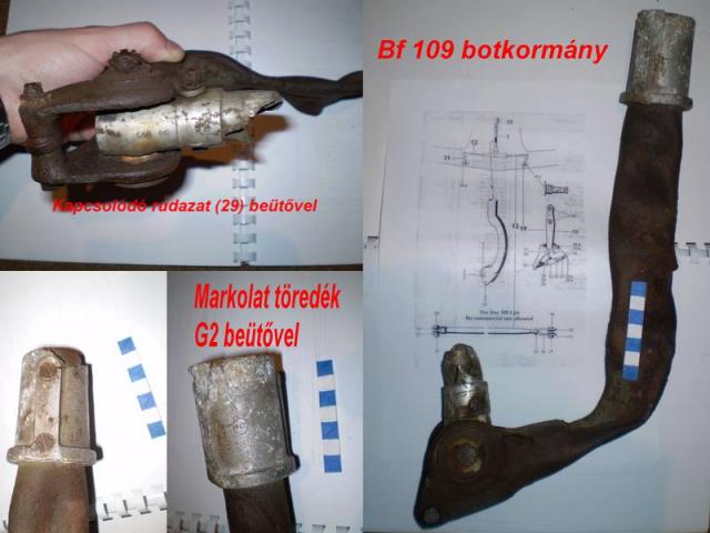 Bf 109 botkormány