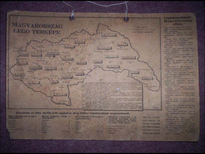Magyarország légó térképe