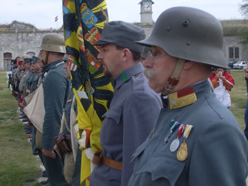 I. Világháborús hadijáték a Monostori erődben 2008