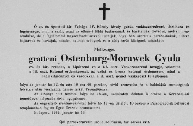 Ostenburg-Morawek Gyula