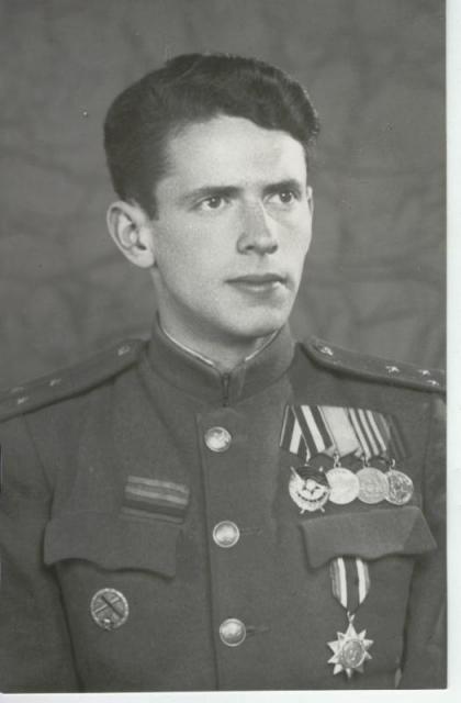 Oldner Vladimir Vladimir, a Vörös Hadsereg főhadnagya