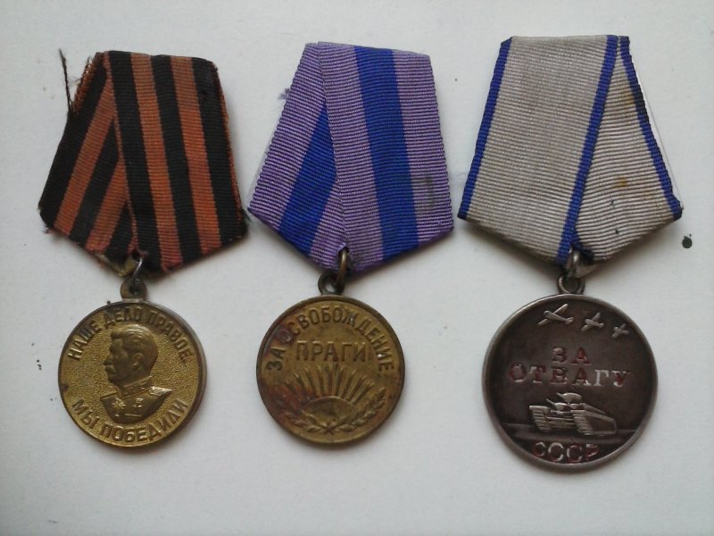 Szovjet kitüntetések a 2.világáháborúból