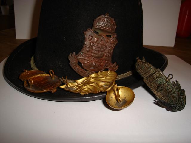 csendőr kalapcímerek 1876-1945