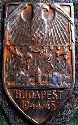 "Budapest ostroma" fantázia jelvény