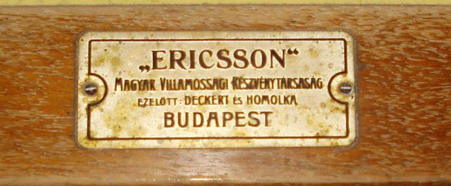 Ericsson – azelőtt Deckert és Homolka