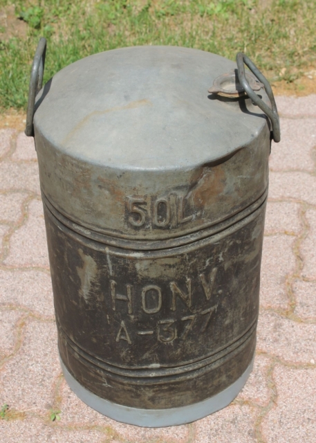 50 l HONV. acél kanna