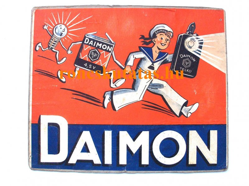 Daimon reklám és játék 1935-1940 Daimon reklám és játék 1935-1940